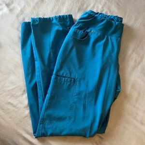 Cherokee iflex Caribbean Blue Scrub Bottoms
